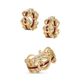 Golden Wave Birthstone Ring 12395 0016 a main