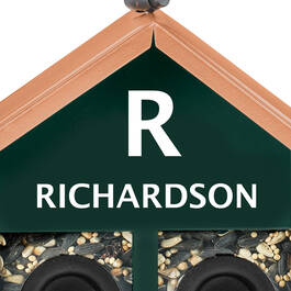 The Personalized Deluxe 4 in 1 Bird Feeder 12769 0014 c closeup