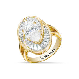 Personalized 7 Carat Parisian Ring with FREE Matching Pendant 12013 0018 b ring