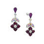 Cherry Blossom Crystal Neck Ear Set 10302 0012 c earring