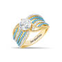 Personalized Winding Way Birthstone Ring 11761 0014 c march