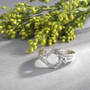 Mom Lab Grown Opal & White Sapphire Ring, Mom Lab Grown Opal White Sapphire Ring 11142 0808 m lifestyle