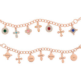 Words of Empowerment Copper Charm Bracelet 11837 0014 a main