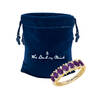 Genuine Amethyst Birthstone Ring 12394 0025 g giftpouch