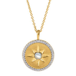 Birthstone & Diamond Star Pendant 12370 0015 g june