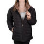 Black Quilted Leopard Jacket 11168 0013 n model