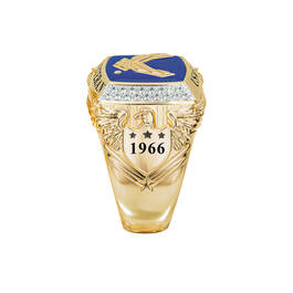 The US Air Force Diamond Heritage Ring 12827 0048 c right side