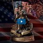 Patriot of Liberty 250th Anniversary Sculpture, , video-thumb