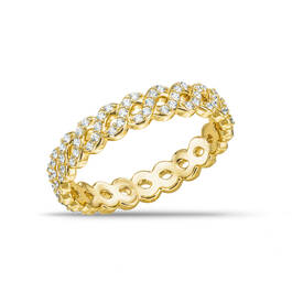 Personalized Heart of Gold Stackable Three Ring Set 12211 0018 d ring