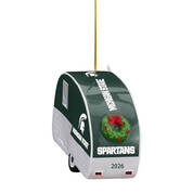 The 2026 Michigan State Annual Ornament 5040 4755 b back