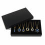 Sapphire Blue Sensational Golden Pendant Collection 12431 0012 h giftbox