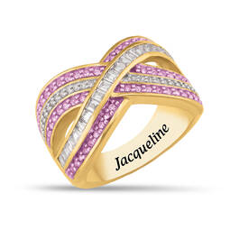 Birthstone Crisscross Ring 11841 0018 j october