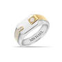 Origins Men's Birthstone Signet Ring, Personalized Origins Birthstone Signet Ring 11751 0016 j october