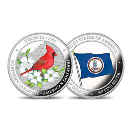 The State Bird and Flower Silver Commemoratives 2167 0104 a commemorativeVA