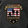The Personalized Patriotic Hooded Trucker Jacket 12561 0014 c left patch