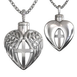 Winged Memories Keepsake Pendant 11980 0019 c front back