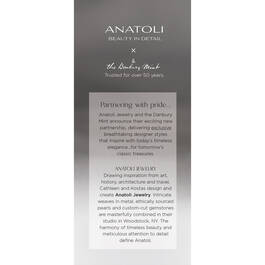 Anatoli Lavender Pearl Necklace with FREE Matching Earrings 12060 0010 c card