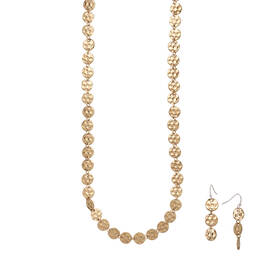 Golden Glamour Trio Necklace&Earring Collection 12113 0017 c necklaceset