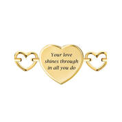 Heart of Gold Bracelet 1816 0077 b inscription