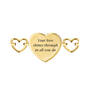 Heart of Gold Bracelet, Heart of Gold Bracelet 1816 0077 b inscription