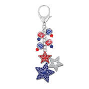 Sparkling Stars Stripes Bag Charm 5536 0036 a main