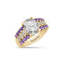 “Queen of My Castle” Birthstone Ring, Personalized Queen of My Castle Birthstone Ring 11392 0011 b february