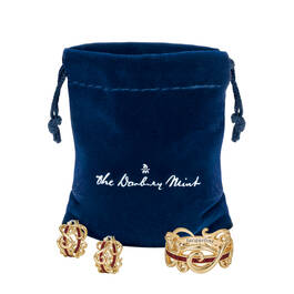 Golden Wave Birthstone Ring 12395 0016 i giftpouch