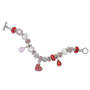 Sweetheart Bead Charm Bracelet 6174 0072 b february