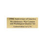 Revolutionary War Battle Cannon 11814 0011 b plaque