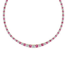 Birthstone Tennis Necklace 11948 0044 j october