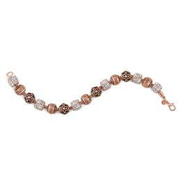 Natures Flourish Copper Charm Bracelet 5286 001 2 2