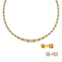Birthstone Tennis Necklace 11948 0010 k november
