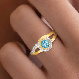 December Birthstone Diamond Swirl Ring 11760 0122 m model