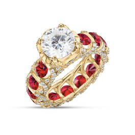 Golden Splendor Nine Carat Birthstone Ring 12621 0012 a main