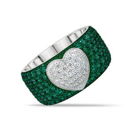 Birthstone Heart Ring 12583 0018 e may