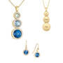 The I Love You Ocean Blue Pendant with FREE Matching Earrings 12893 0013 a main