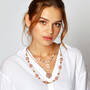 Serenity Copper Necklace Set with Free Matching Earrings 12616 0019 m model