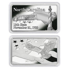 America the Beautiful Silver Plated Ingot Collection 11985 0014 zb NC