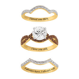 I Love You Mocha Swirl Ring Set 12139 0017 b ring