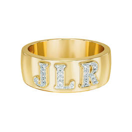 Brilliant Trio Birthstone Diamond Ring Set 12595 0014 n middle