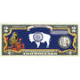 State Bird and Flower Enhanced $2 Bill Collection 11346 0026 a Wyoming
