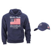 The Personalized USA 250th Hoodie and Hat Set 12524 0010 a main