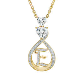 I Love You Diamond Initial Pendant 12795 0012 c pendant