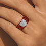 Birthstone Heart Ring 12583 0018 m model