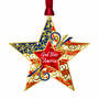 The Red White and Blue Patriotic Ornament Set 13132 0012 c star