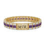 Birthstone Monogram Bracele 12945 0011 b february