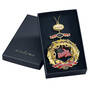 USA 250th Anniversary Personalized Gold Ornament 12481 0011 g giftbox