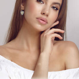 The Enchanted Heart Charm Earrings 11847 0038 g model