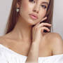 The Enchanted Heart Charm Earrings, The Enchanted Heart Charm Earrings 11847 0038 g model