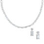 The 37 Carat Platinum Dazzle Neck Free Matching Earrings 12091 0013 a main